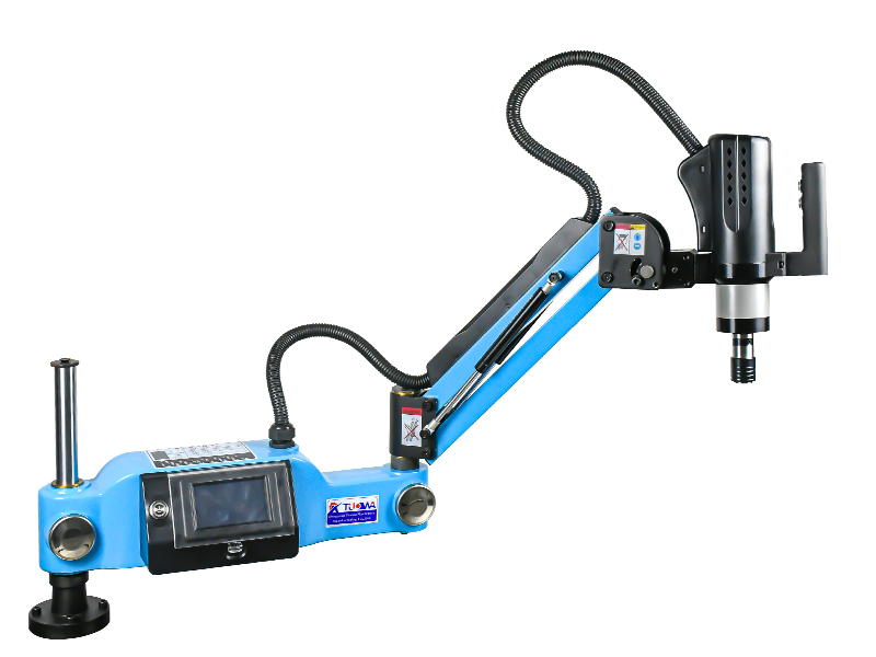 What is the working principle of the tapping machine?