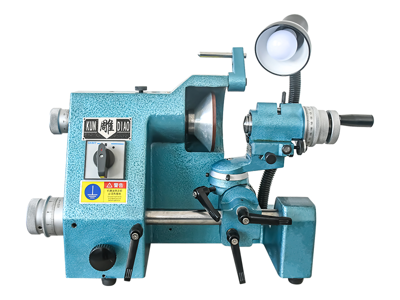 Kundiao knife grinder lower fine adjustment installation operation video